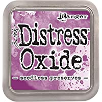 Ranger Tim Holtz Distress Oxide Ink Pad Seedless preserves- Material sintético- Morado- 7.5 x 7.5 x 1.9 cm